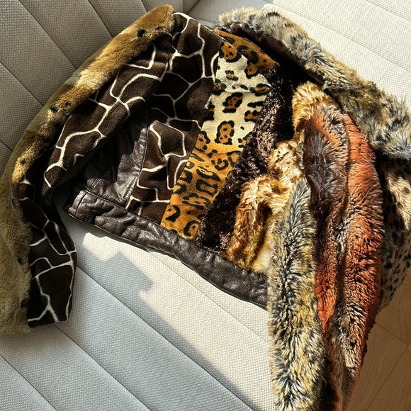 Miss Sixty Faux Fur Jacket - Picture 2 of 2